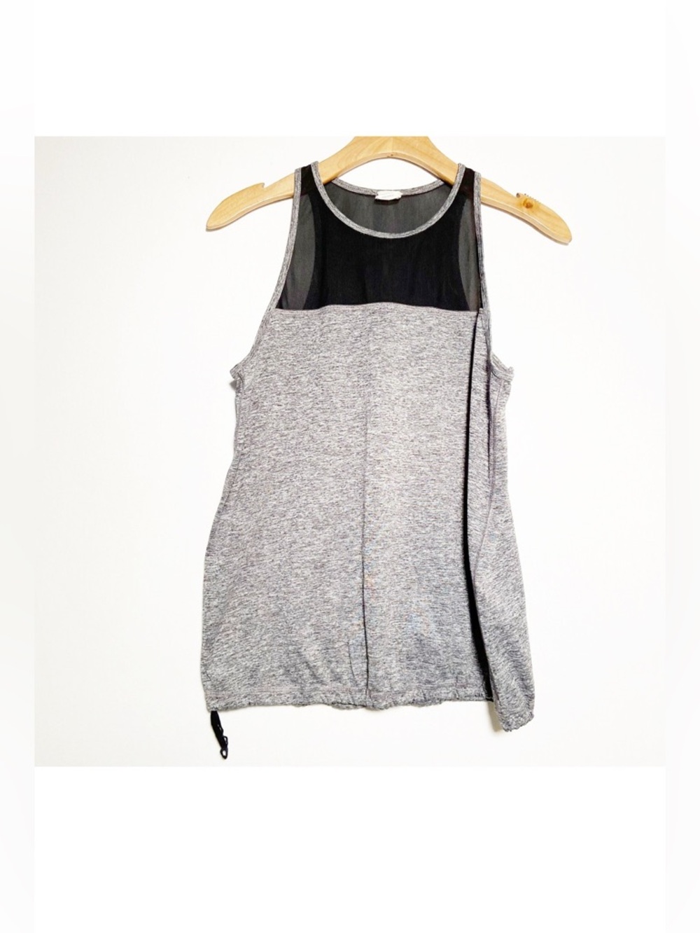 C9 Champion Duo Dry Athletic Tank Top Womens Size Medium Gray Mesh Activewear